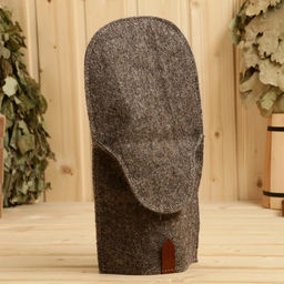 Набор банный Старший по бане шапка, коврик, рукавица - Simaland фото 10