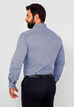 Сорочка мужская длинный рукав GREG 224/131/8/ZV  фото 6