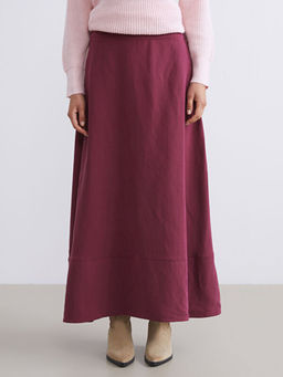 Beli Lastikli Modal Kar???ml? A Kesim Etek