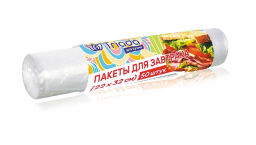 Цена за 5 шт. Пакеты для завтрака 50шт "TRIADA" 22*32см