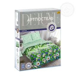 Постельное белье Пелагея (поплин DE LUXE) 2,0 сп./Пододеяльник: 1 шт. - 215*175; Простыня: 1 шт. - 215*200; Наволочка: 2 шт. - 70*70; DE LUXE