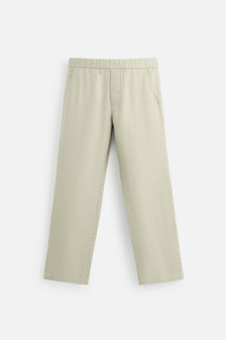 100% LINEN TROUSERS - Zara фото 17