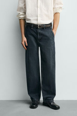 DENIM CHINO TROUSERS - Zara фото 21