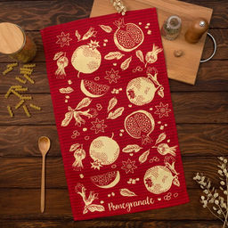 Полотенце кухонное Гранаты 35х60 см