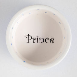 Миска керамическая Prince 150 мл малая 8,5 х 3,5 см, голубая - Пижон фото 3
