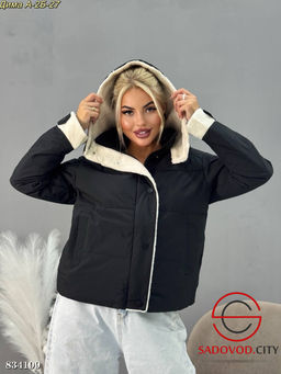 Куртка женская с капюшоном - Bruno фото 2