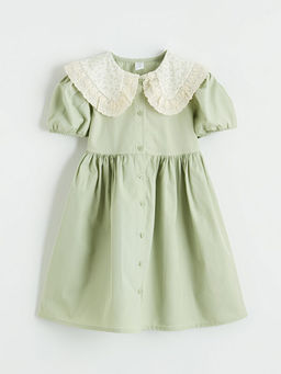 Bebe Yaka K?z ?ocuk Elbise