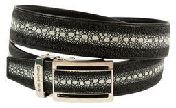 Ремень из кожи ската