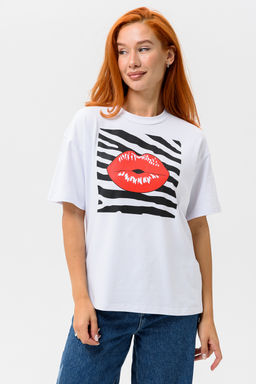 8506/1 Футболка женская оверсайз - Натали фото 198