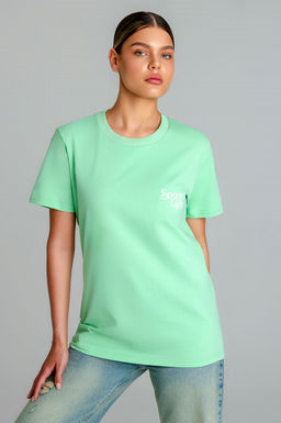 Арт. 3174 Футболка женская 44-52 (5 шт) Цвет:салатовый - Калинка фото 12