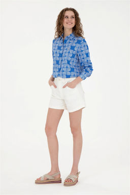 Женская рубашка Saks с длинным рукавом - U.s. polo assn фото 4