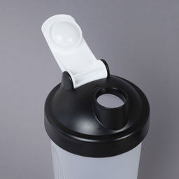 Бутылка/Шейкер SHAKER SHS-600 бело-чёрная, для спортивного питания 600ML/уп72 - Галеонтрейд фото 3