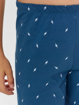 Комплект домашний для мальчиков с надписью "Lightning dash..."