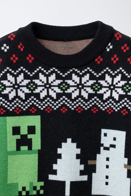 MINECRAFT  MOJANG AB.  KNIT JUMPER - Zara фото 3