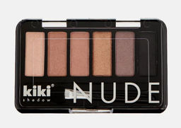 KIKI Тени д/век 6-цветные NUDE 903 перл.розов.,золотист.,латте,медно-коричневый