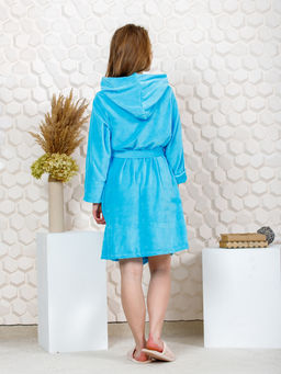 Халат Сальма голубой - Ладошки фото 4