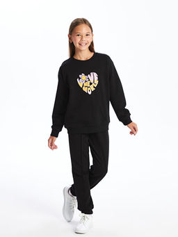 Beli Lastikli K?z ?ocuk Jogger E?ofman Alt? - Waikiki фото 2