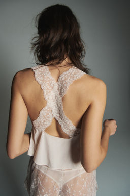 Top con tirantes bordados - H&m фото 5