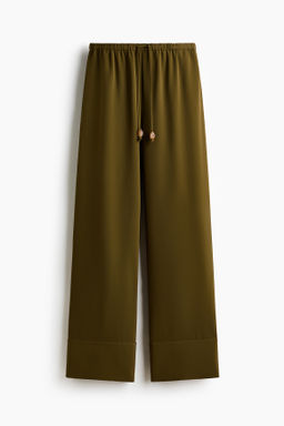 Pantal?n amplio con cord?n de ajuste - H&m фото 2