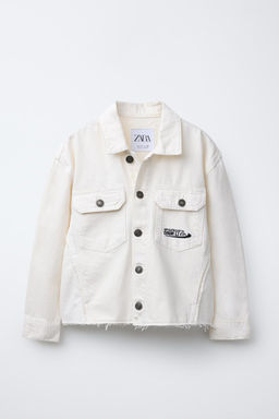 FRAYED DENIM JACKET