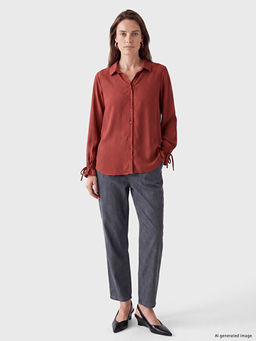 Beli Lastikli Straight Fit Kad?n Jean Pantolon