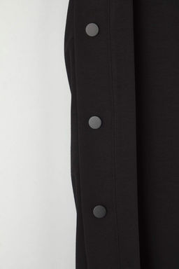 Siyah Yan? C?tc?tl? Wideleg/Genis Paca Orme Esofman Alt? TWOAW26EA00006 - Trendyolmilla фото 7