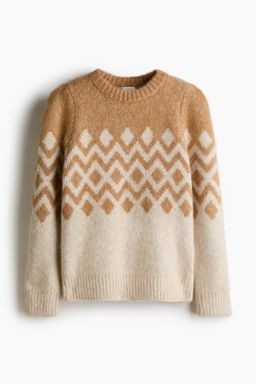 Jersey en punto jacquard