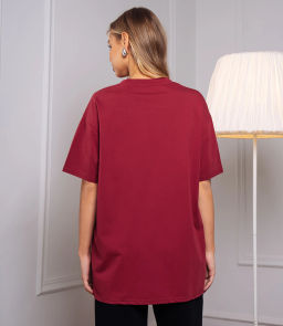 Футболка #КТ1 (22)-2, бордовый