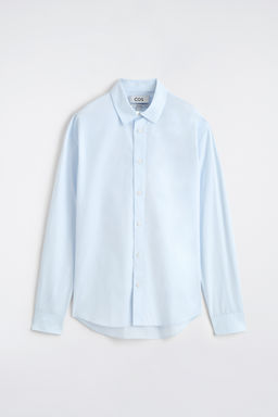 CAMISA DE POPEL?N DE ALGOD?N PIMA RELAXED FIT - H&m фото 5