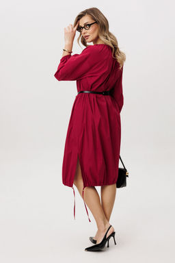 Платье Fantazia Mod 4708 багровый  фото 5