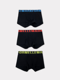 Трусы мужские боксеры мультипак (3 шт.) в черном цвете черный-3 411215-3 - Mark formelle фото 5