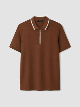 Polo Yaka Dokulu Erkek Ti??rt