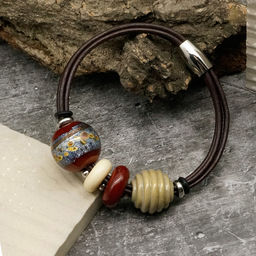 Браслет из муранского стекла