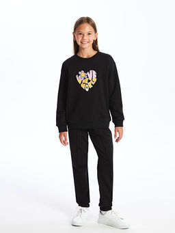 Beli Lastikli K?z ?ocuk Jogger E?ofman Alt?