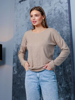 06-852 Джемпер - Вишня фото 8