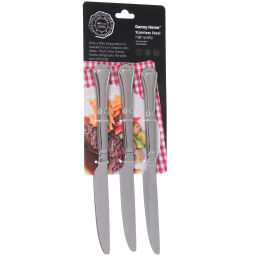 Набор столовых ножей 3шт "MONDIAL" на блистере