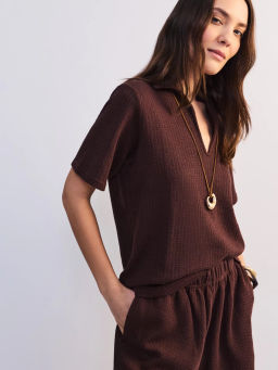 Футболка поло из хлопка ZR2605013416-27 / Zarina