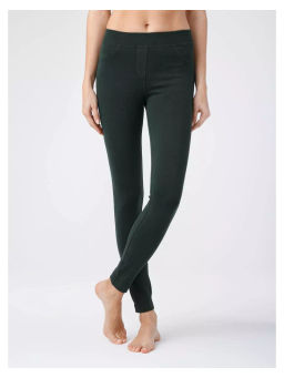 SCARLETT Леггинсы жен. (9/1) - green - Conte elegant фото 3