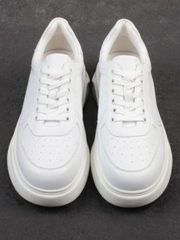 03-3062-2 WHITE Кроссовки женские (натуральная кожа)