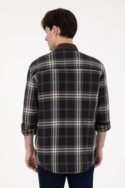 Мужская джинсовая рубашка светло-хаки Неожиданная скидка в корзине - U.s. polo assn фото 5