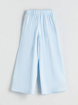 Beli Lastikli Pileli K?z ?ocuk Pantolon