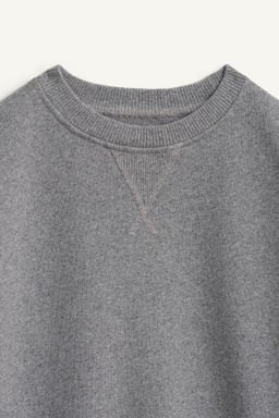 PLAIN SWEATSHIRT WITH EMBROIDERED FOX LIMITED EDITION - Zara фото 7