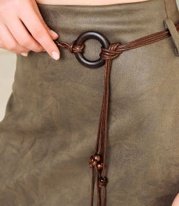 Юбка #КТ2213 (1), хаки - Dommod фото 5