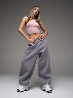 Брюки с начёсом