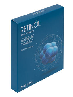 AVELIUM Крем для кожи вокруг глаз с ретинолом / Retinol Eye Cream Time Return Wrinkle Care, 15 мл x 3 шт.