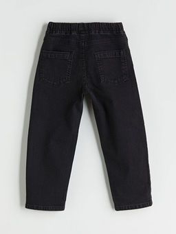 Beli Lastikli Erkek ?ocuk Jean Pantolon