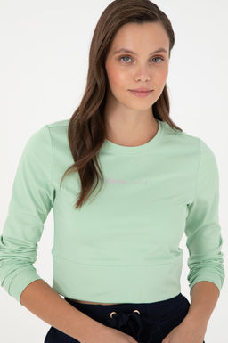 Женский ЗЕЛЕНЫЙ свитшот - U.s. polo assn фото 2