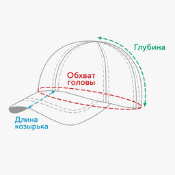 Кепка мужская однотонная MINAKU, размер 58, чёрная