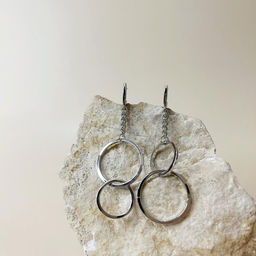 17-503277350 Серьги с английским замком