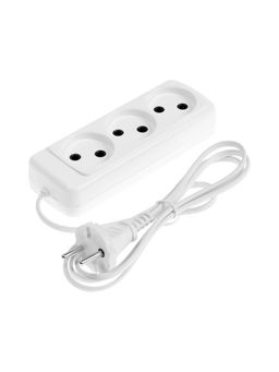 Удлинитель СТАРТ УХ6-103, 3 розетки, 1.5 м, 6 А, ШВВП, белый